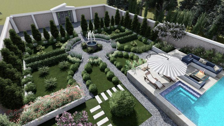 Landscaping-of-a-villa-in-Khoshnam-Mallard