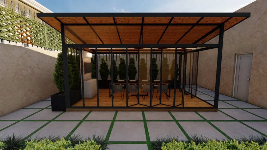 design-and-construction-of-a-gazebo-in-kordan